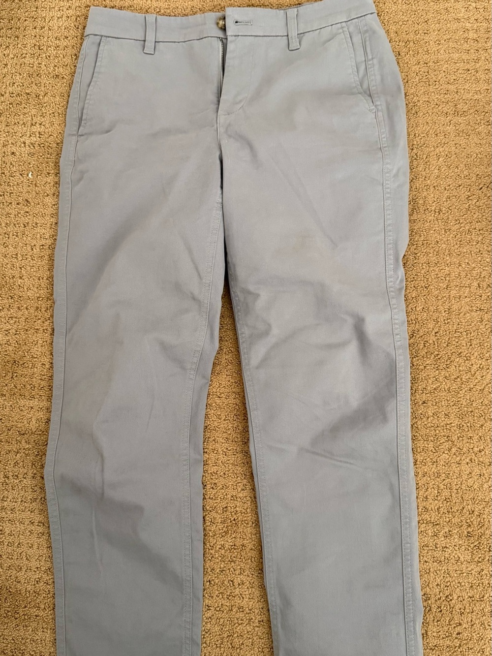 J. Crew women's Straight Chinos in Light Gray